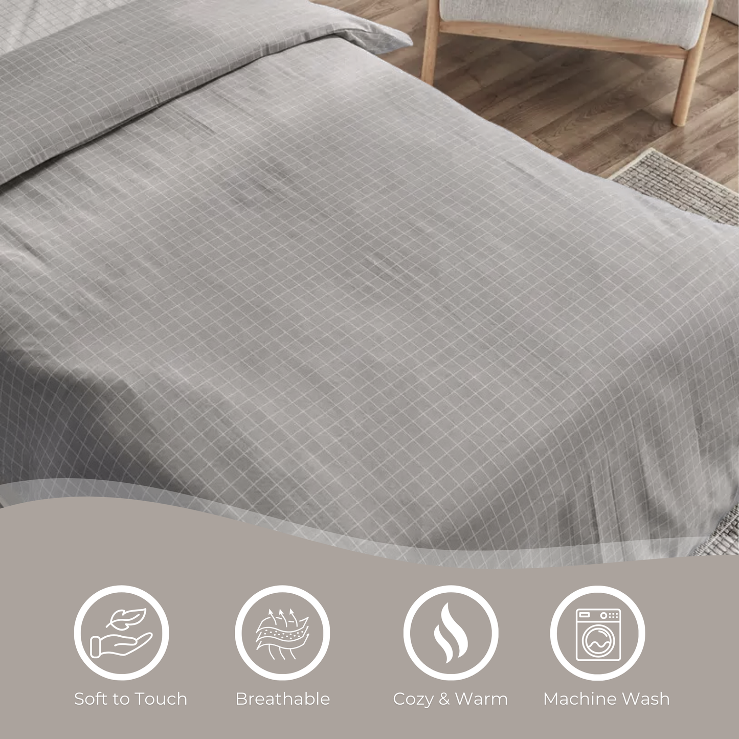 Queen Regular - 275cmx225cm