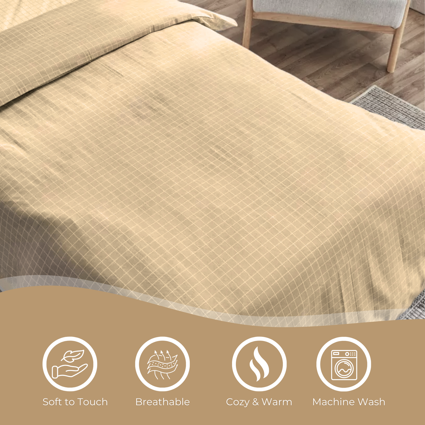 Queen Regular - 275cmx225cm