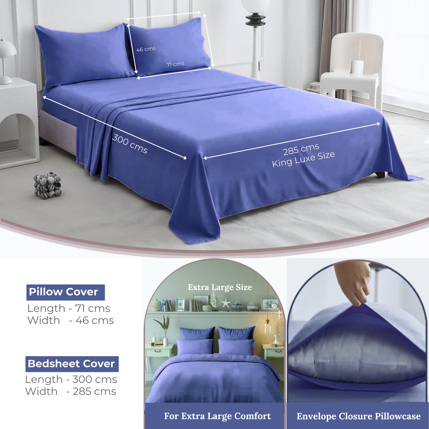 King Luxe - 300cmx275cm