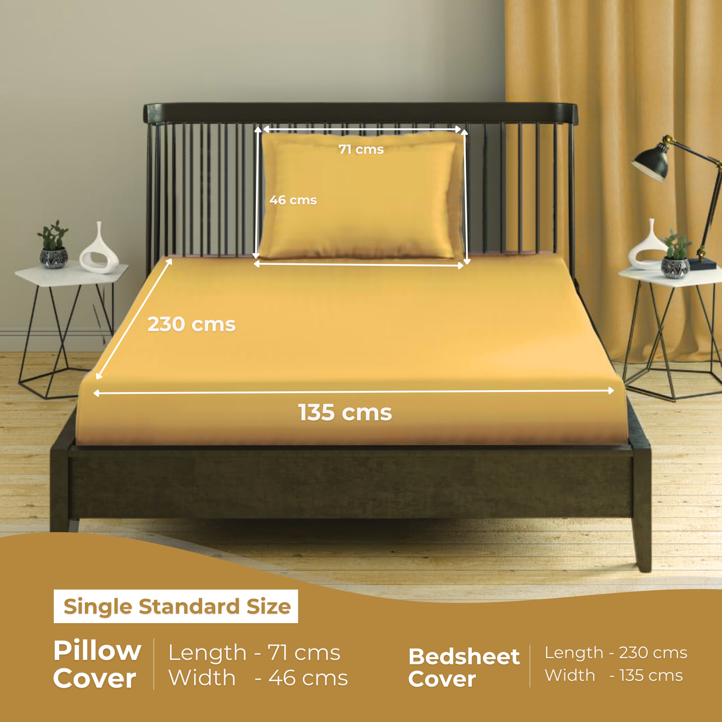 Single Standard - 230cmx135cm