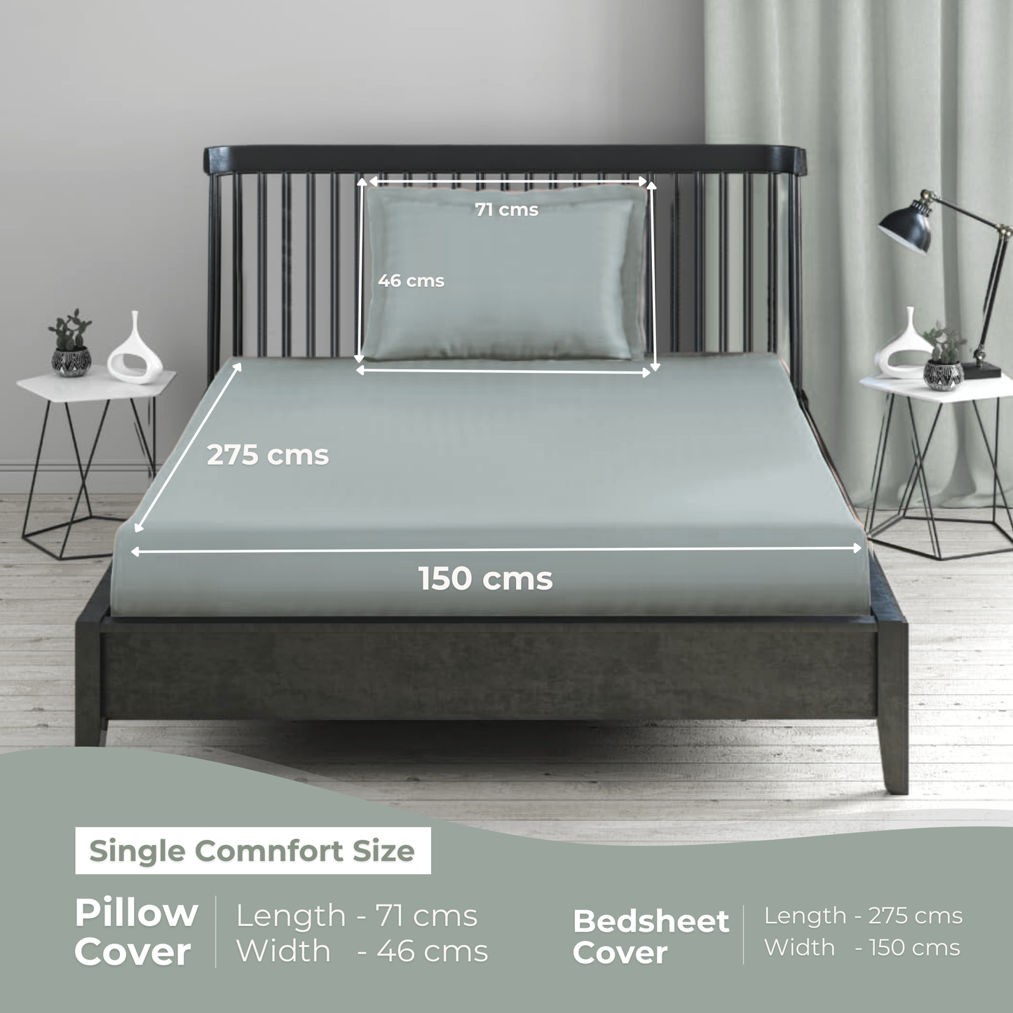 Single Comfort - 275cmx150cm