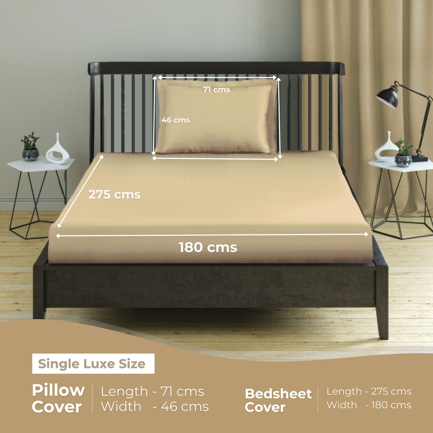 Single Luxe - 275cmx180cm