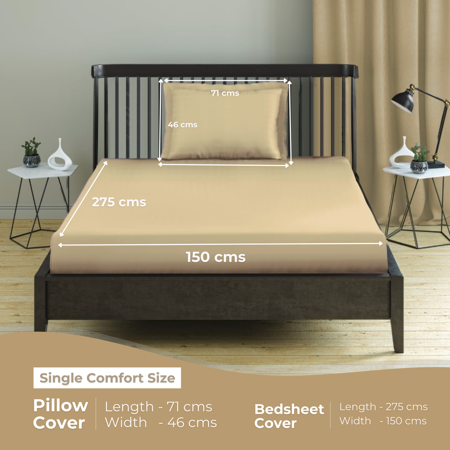 Single Comfort - 275cmx150cm