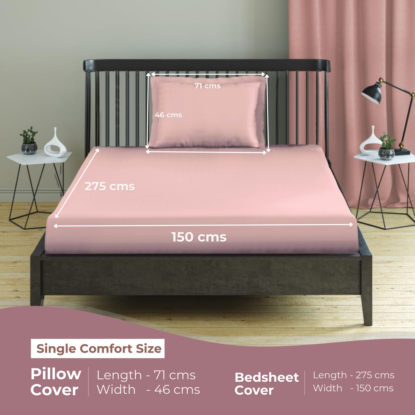Single Comfort - 275cmx150cm