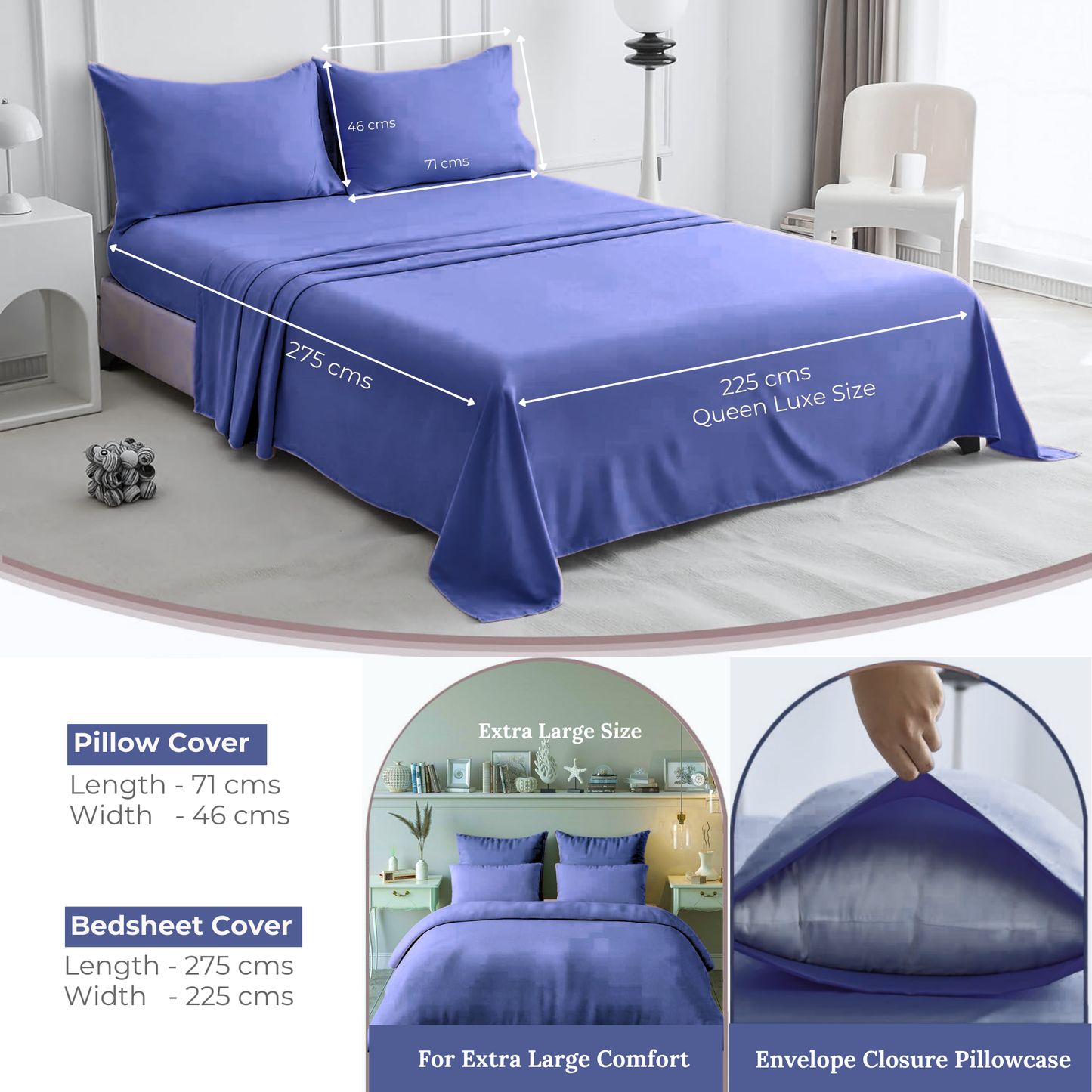 King Regular - 275cmx275cm