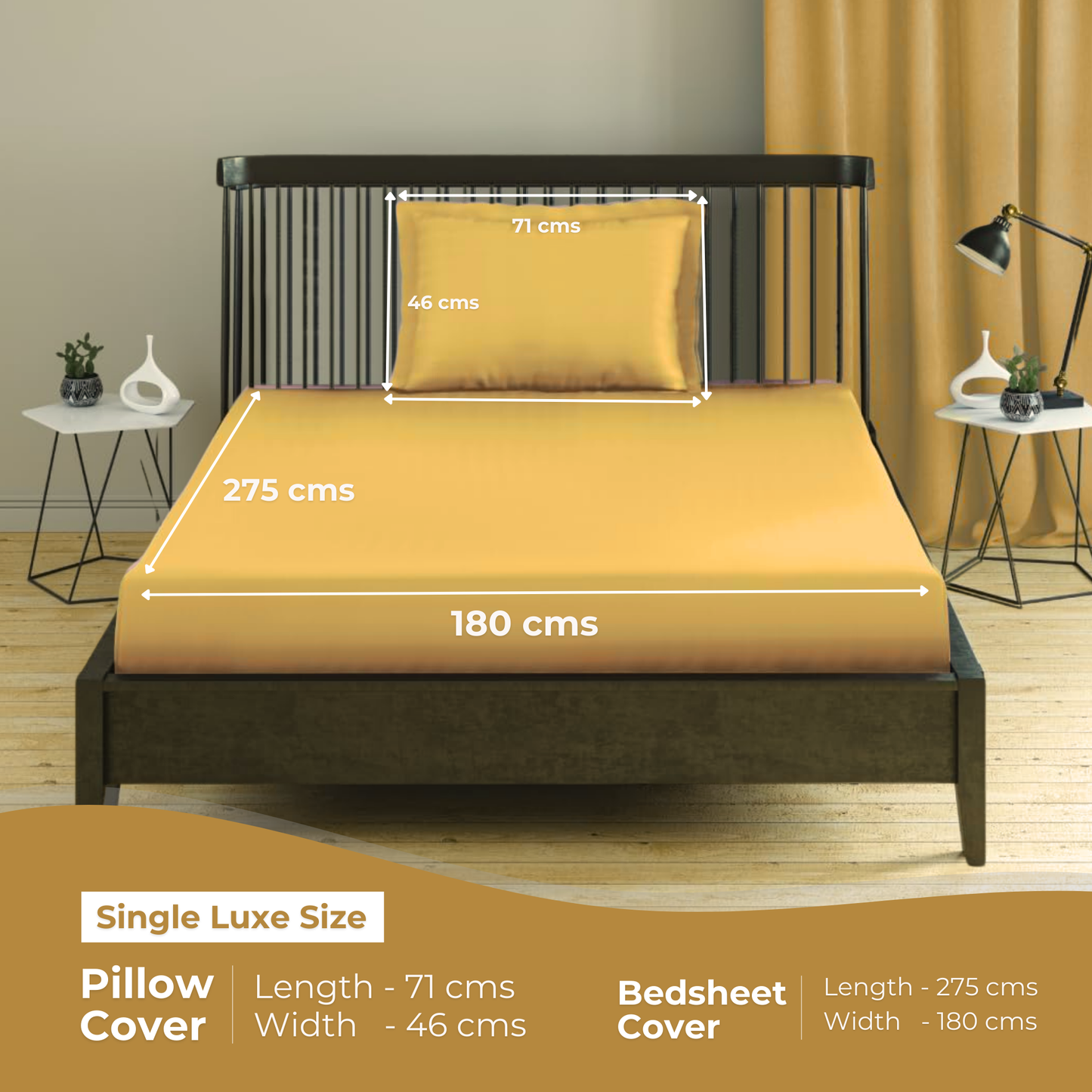 Single Luxe - 275cmx180cm