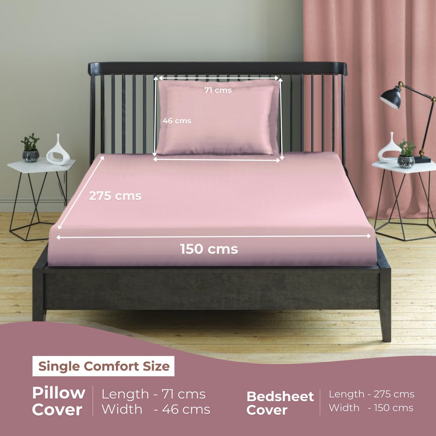 Single Comfort - 275cmx150cm