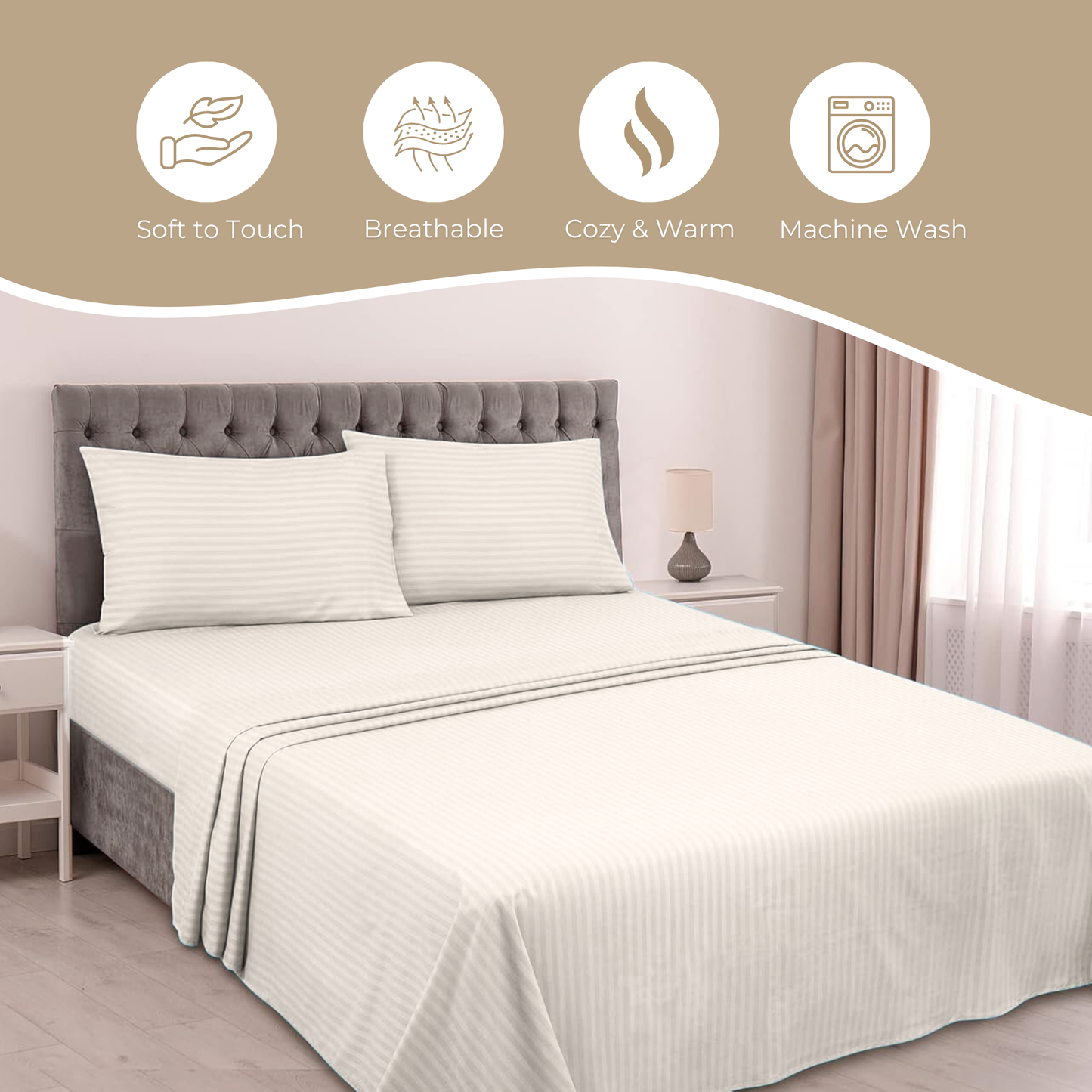 Queen Regular - 275cmx225cm