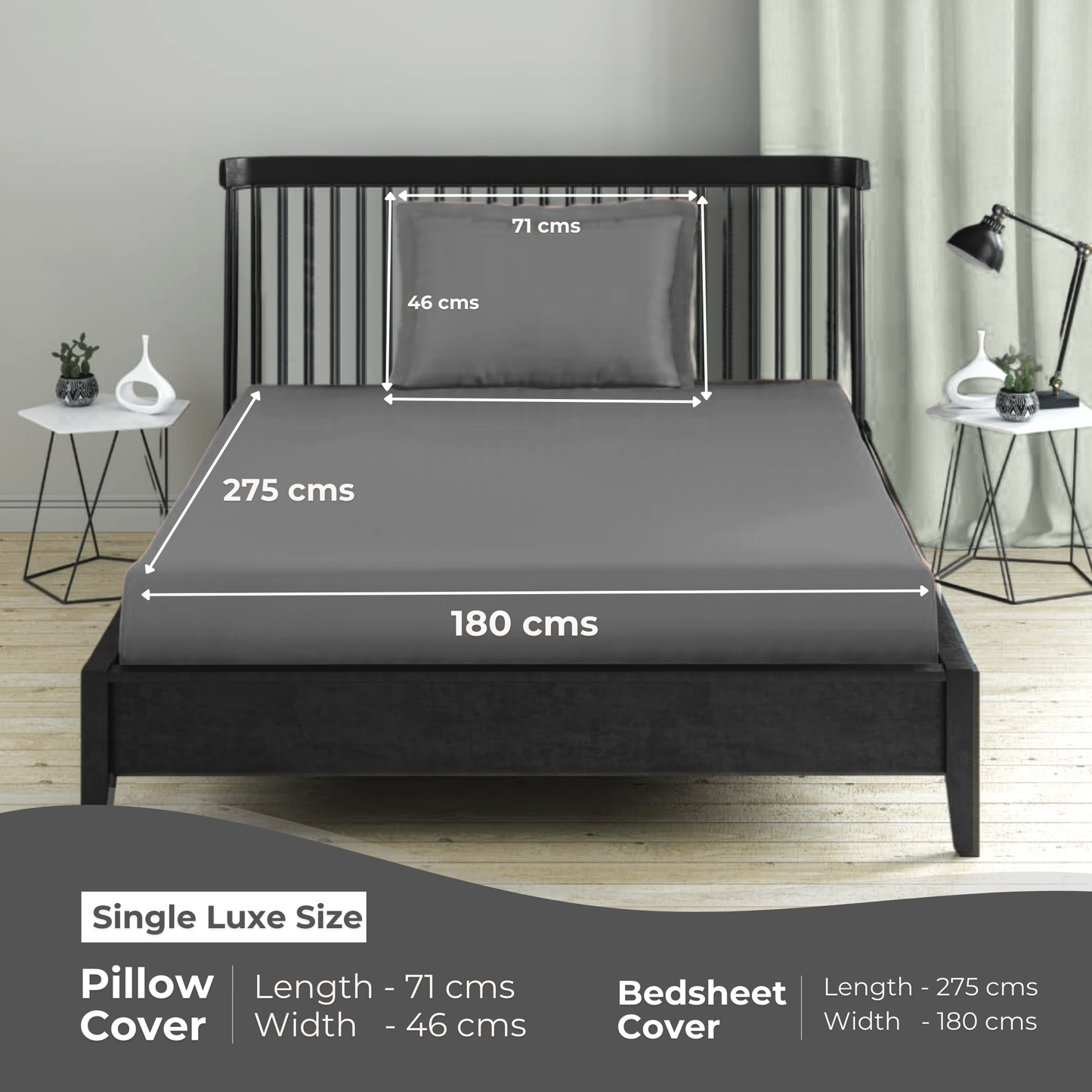 Single Luxe - 275cmx180cm