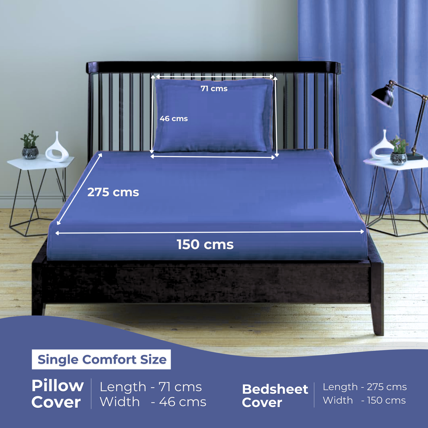 Single Comfort - 275cmx150cm