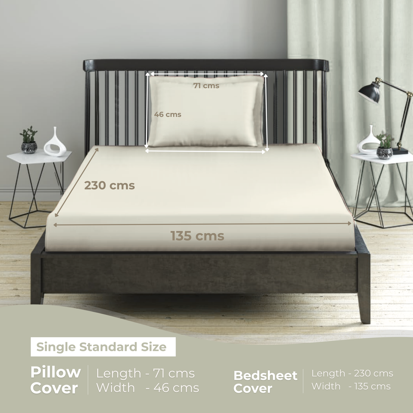 Single Standard - 230cmx135cm