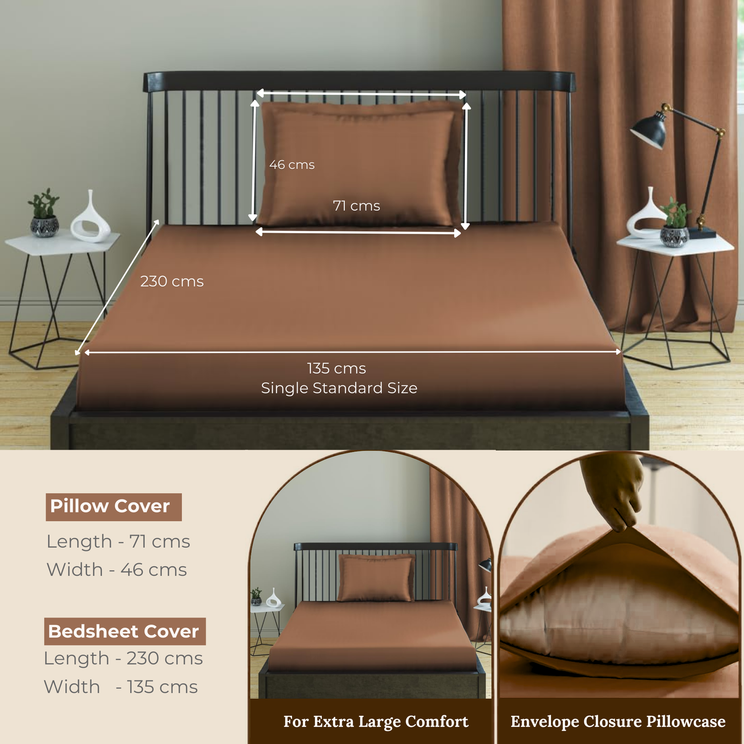 Single Standard - 230cmx135cm