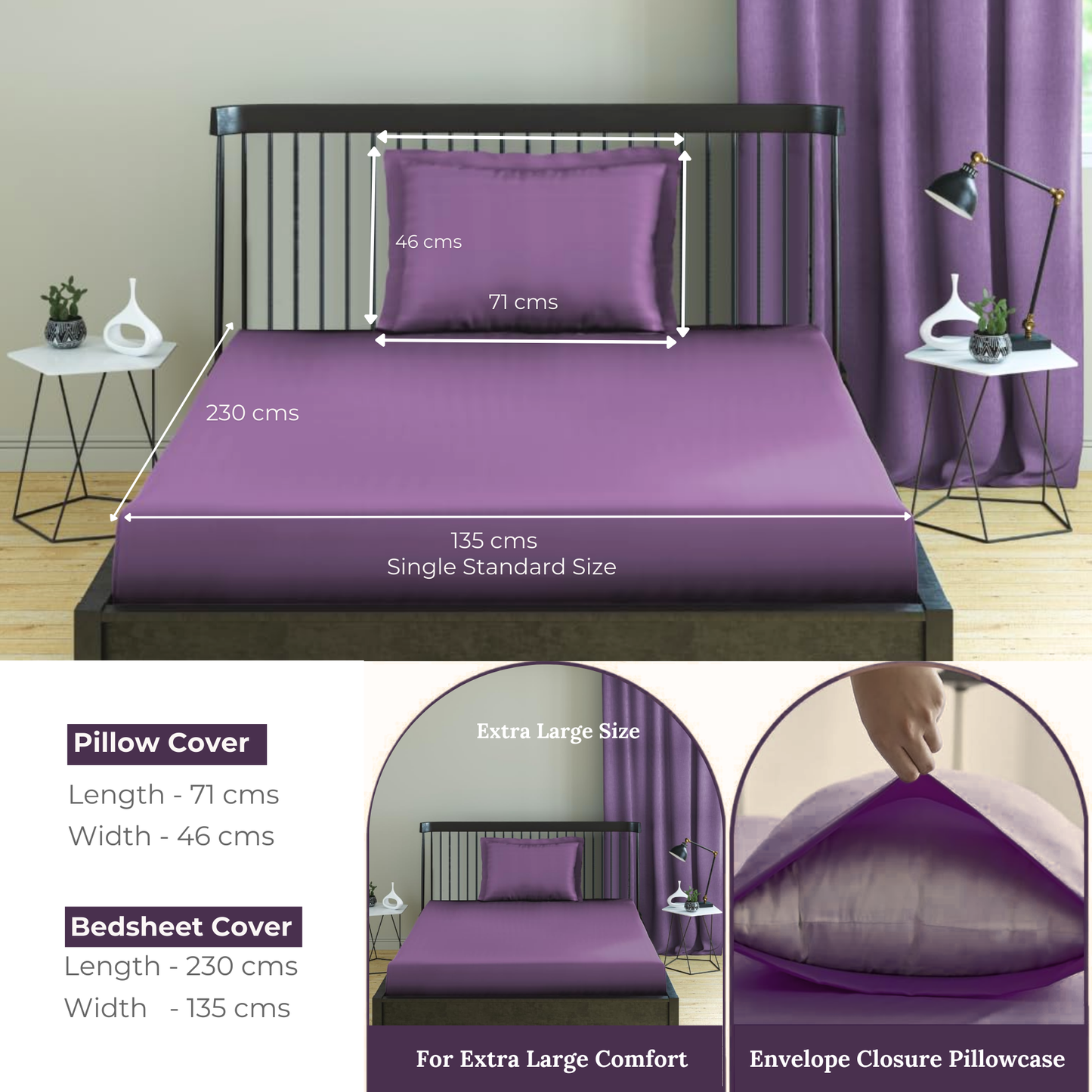 Single Standard - 230cmx135cm