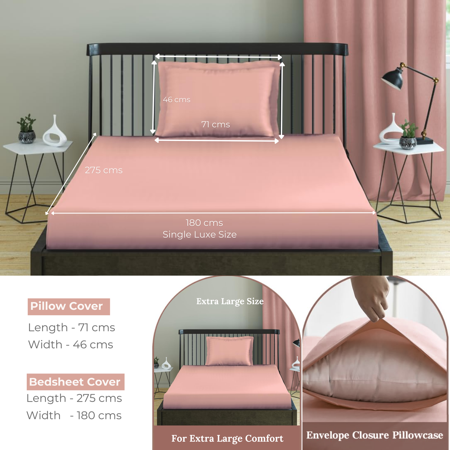 Single Luxe - 275cmx180cm