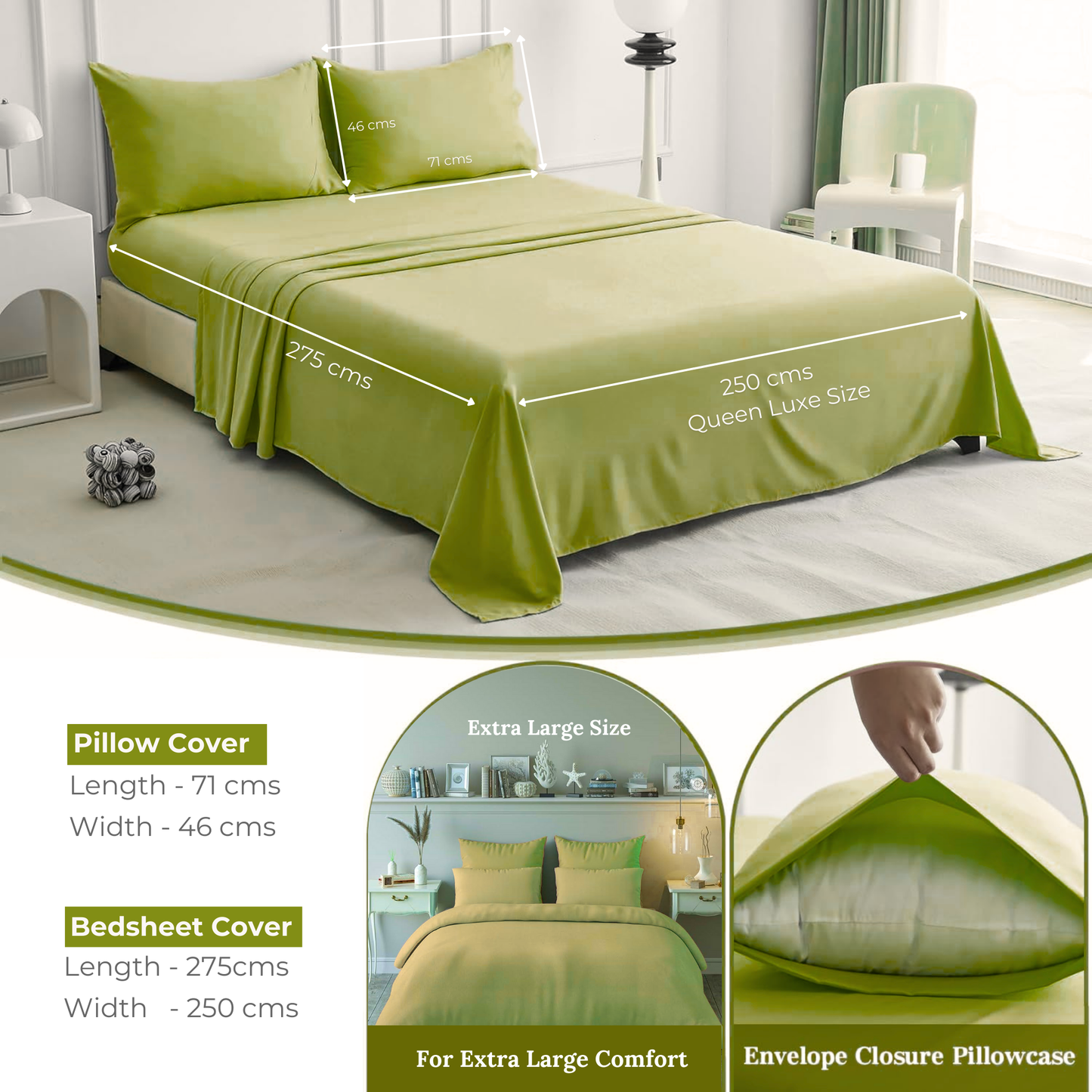 Queen Luxe - 275cmx250cm