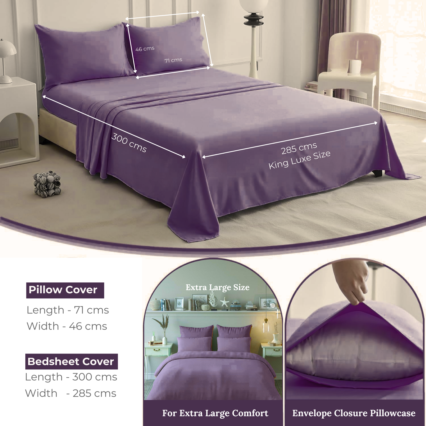 King Luxe - 300cmx275cm