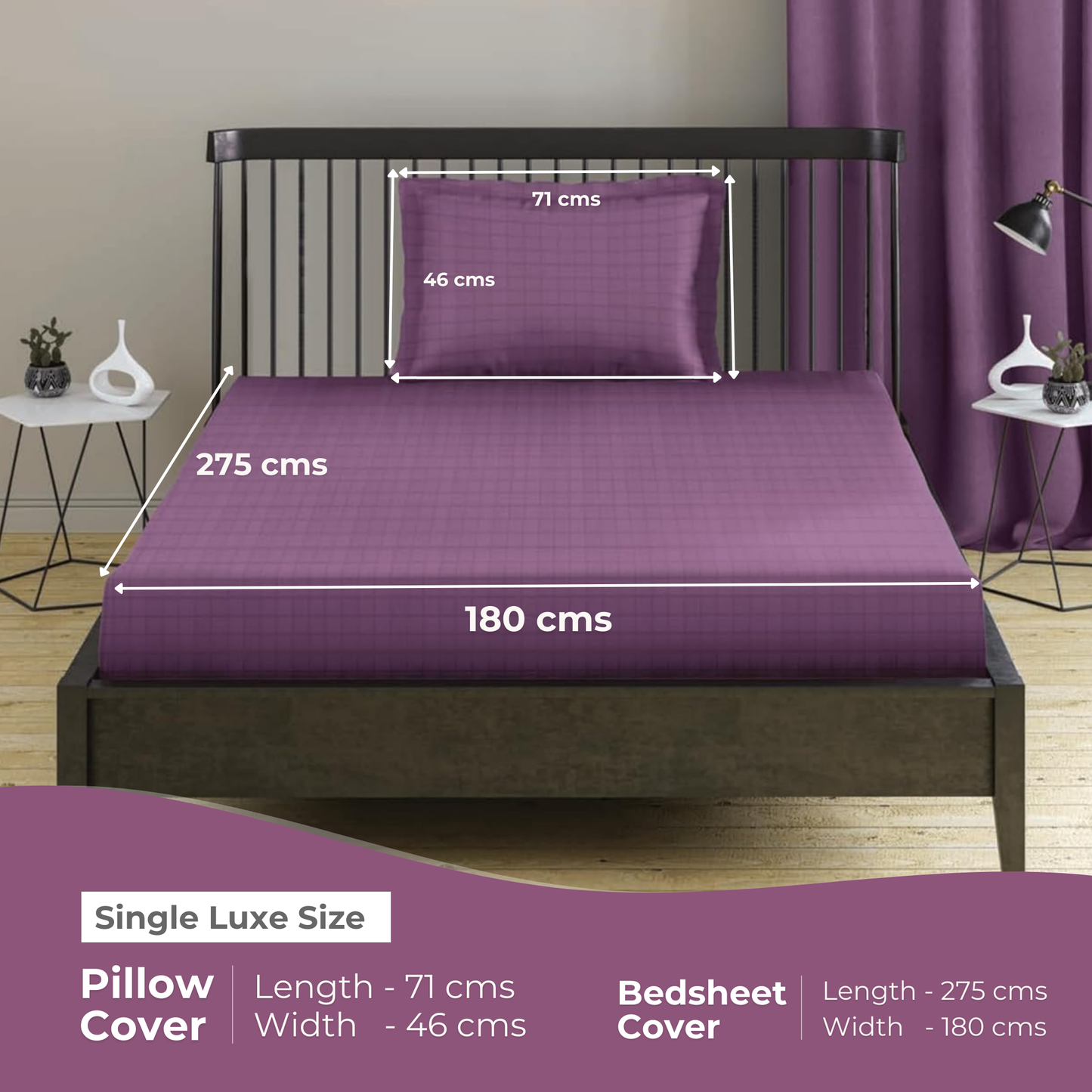 Single Luxe - 275cmx180cm