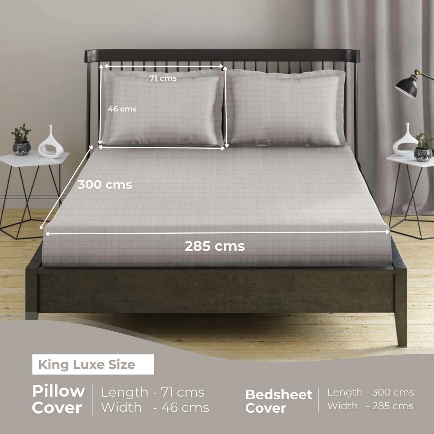 King Luxe - 300cmx275cm