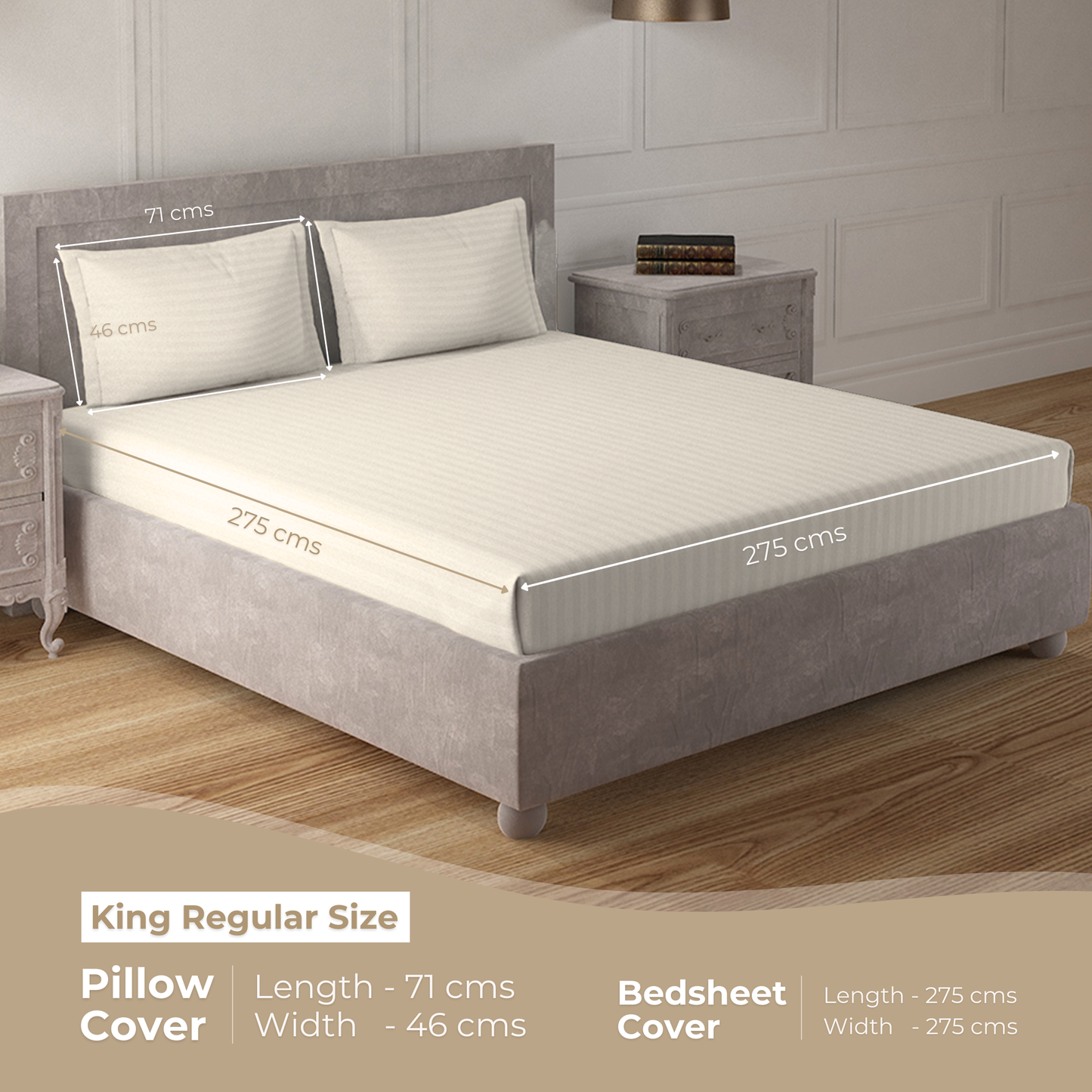 King Regular - 275cmx275cm