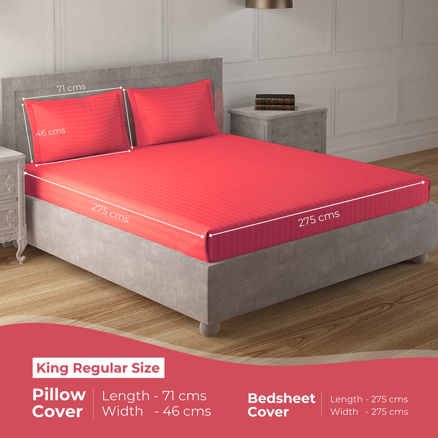 King Regular - 275cmx275cm