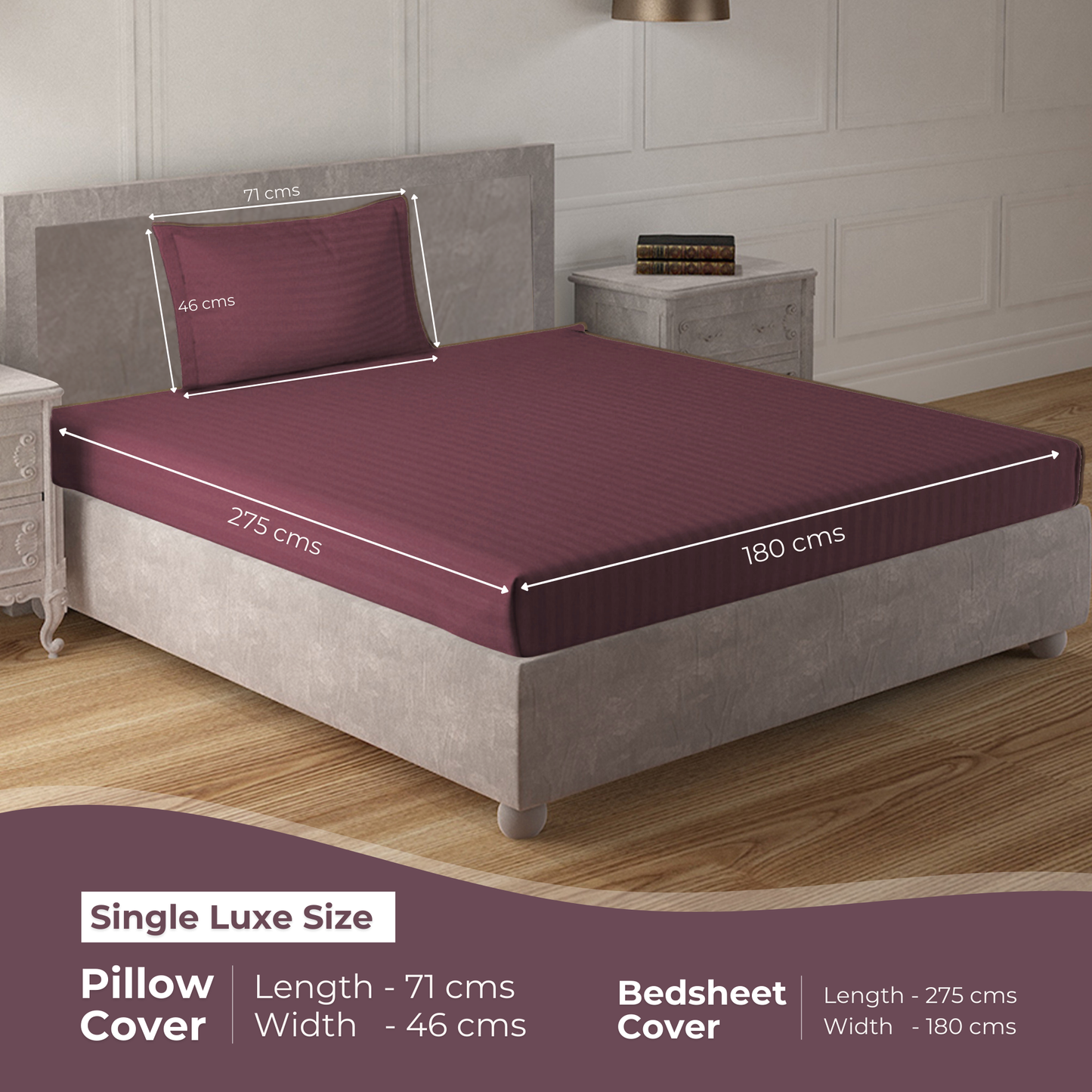 Single Luxe - 275cmx180cm
