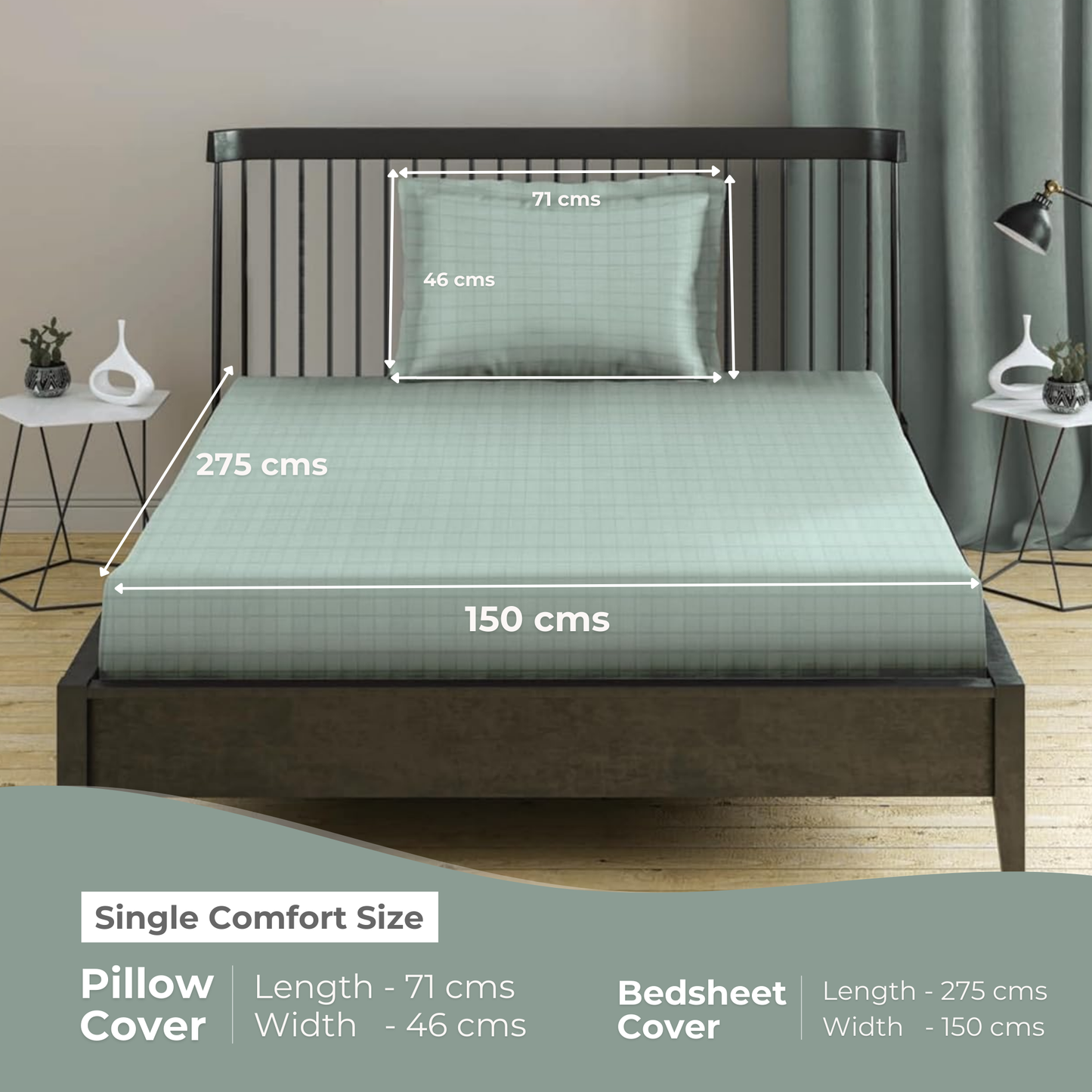 Single Comfort - 275cmx150cm