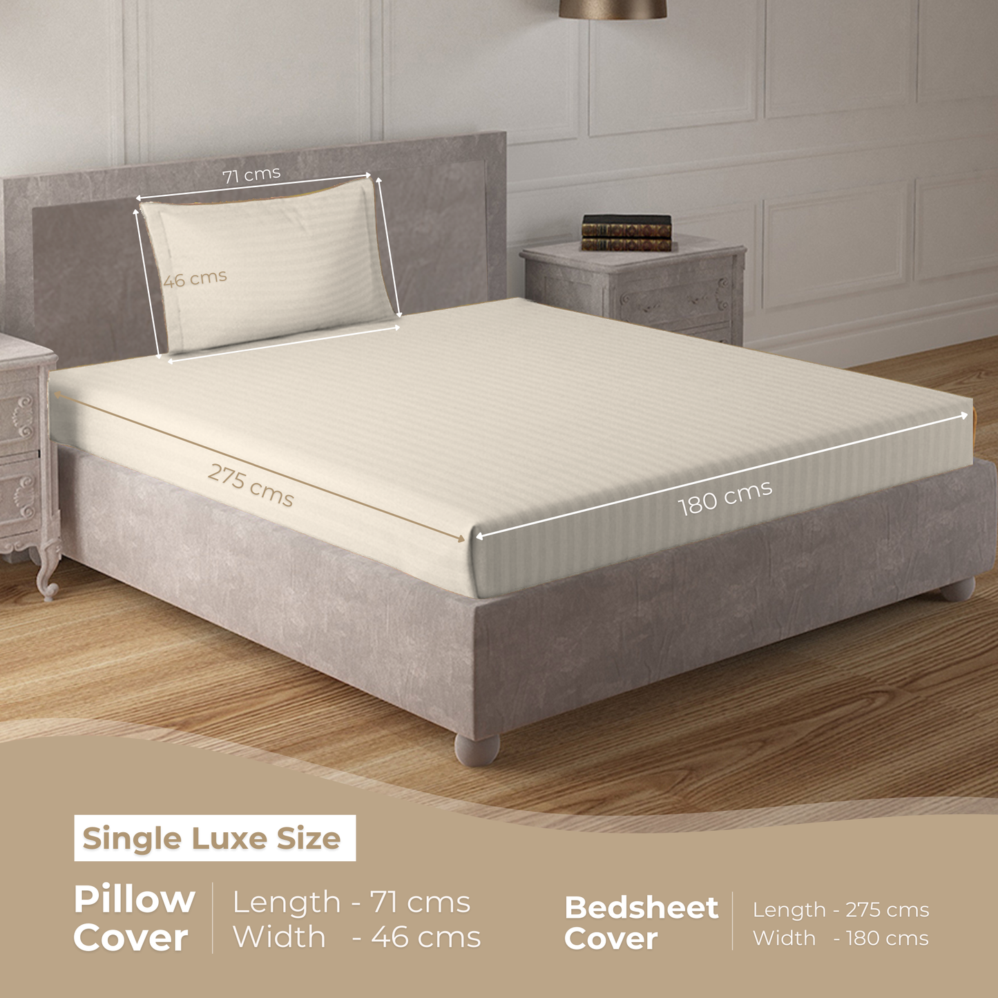 Single Luxe - 275cmx180cm