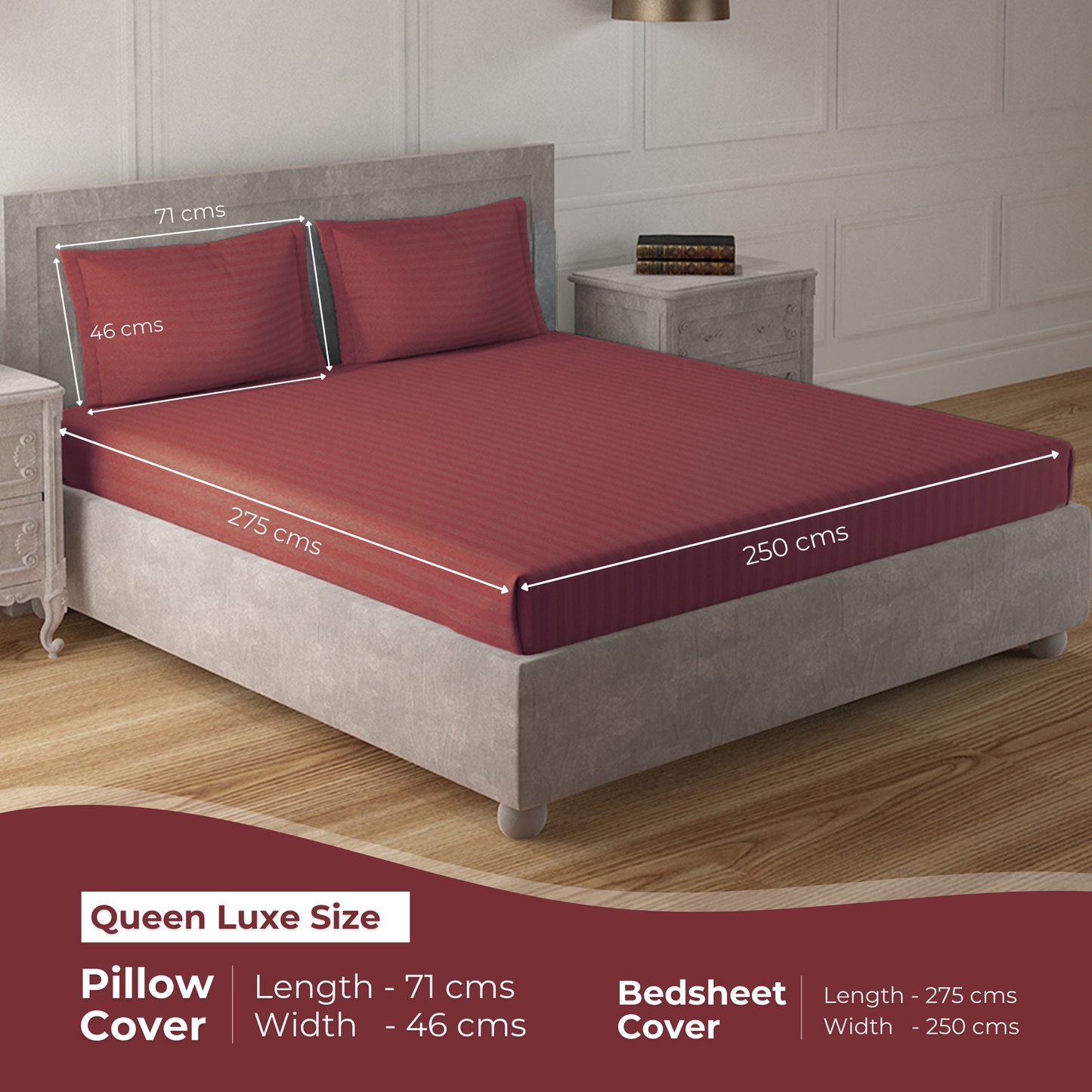 Queen Luxe - 275cmx250cm