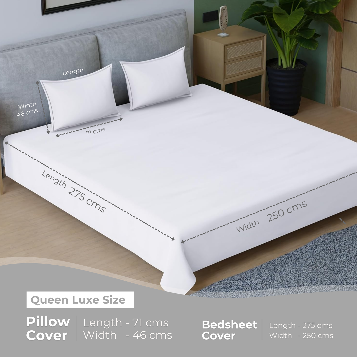 Queen Luxe - 275cmx250cm