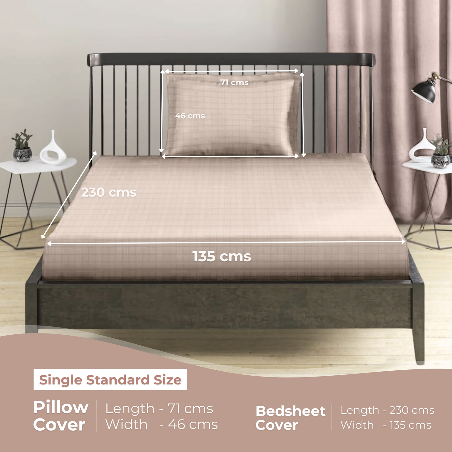 Single Standard - 230cmx135cm