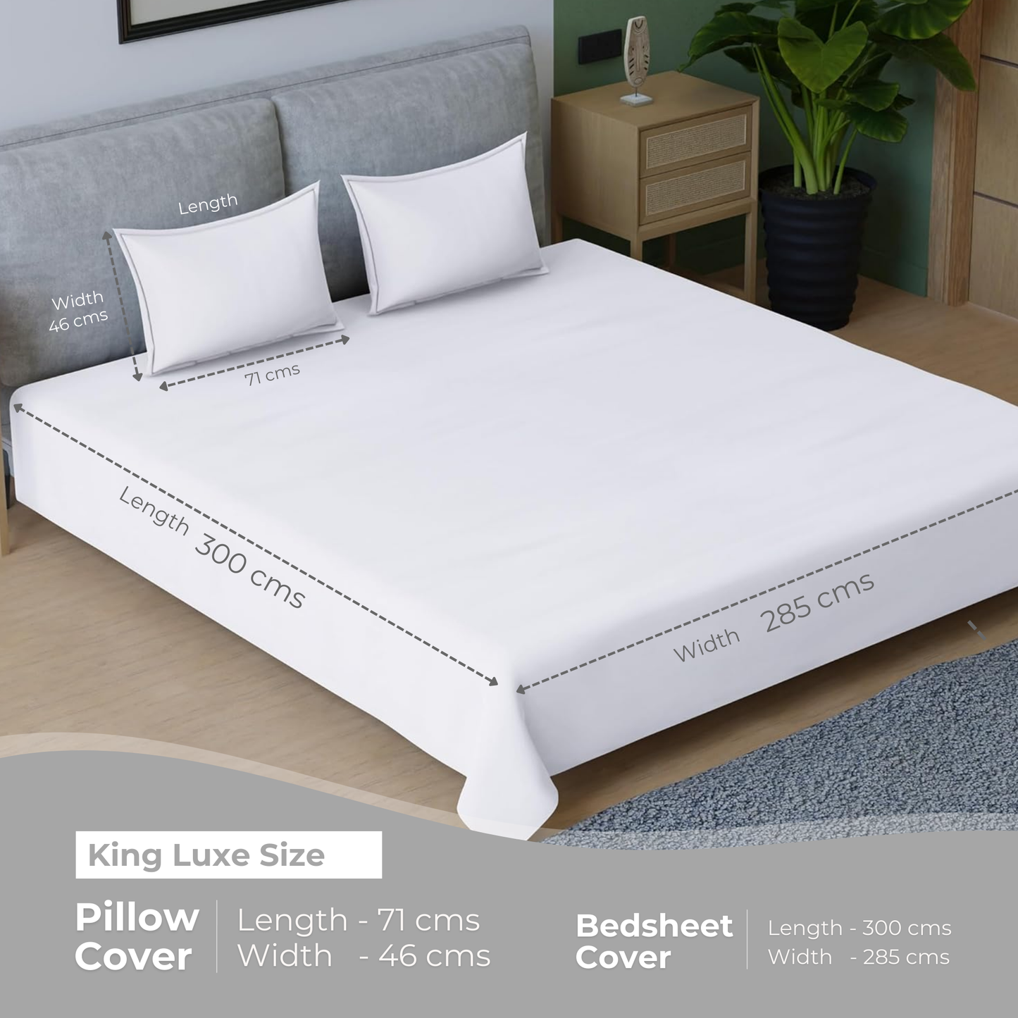 King Luxe - 300cmx275cm