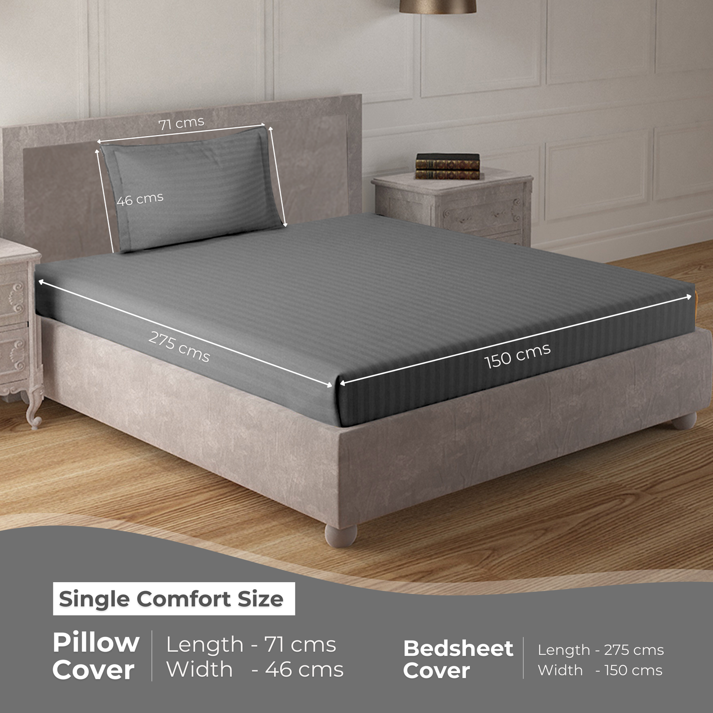 Single Comfort - 275cmx150cm