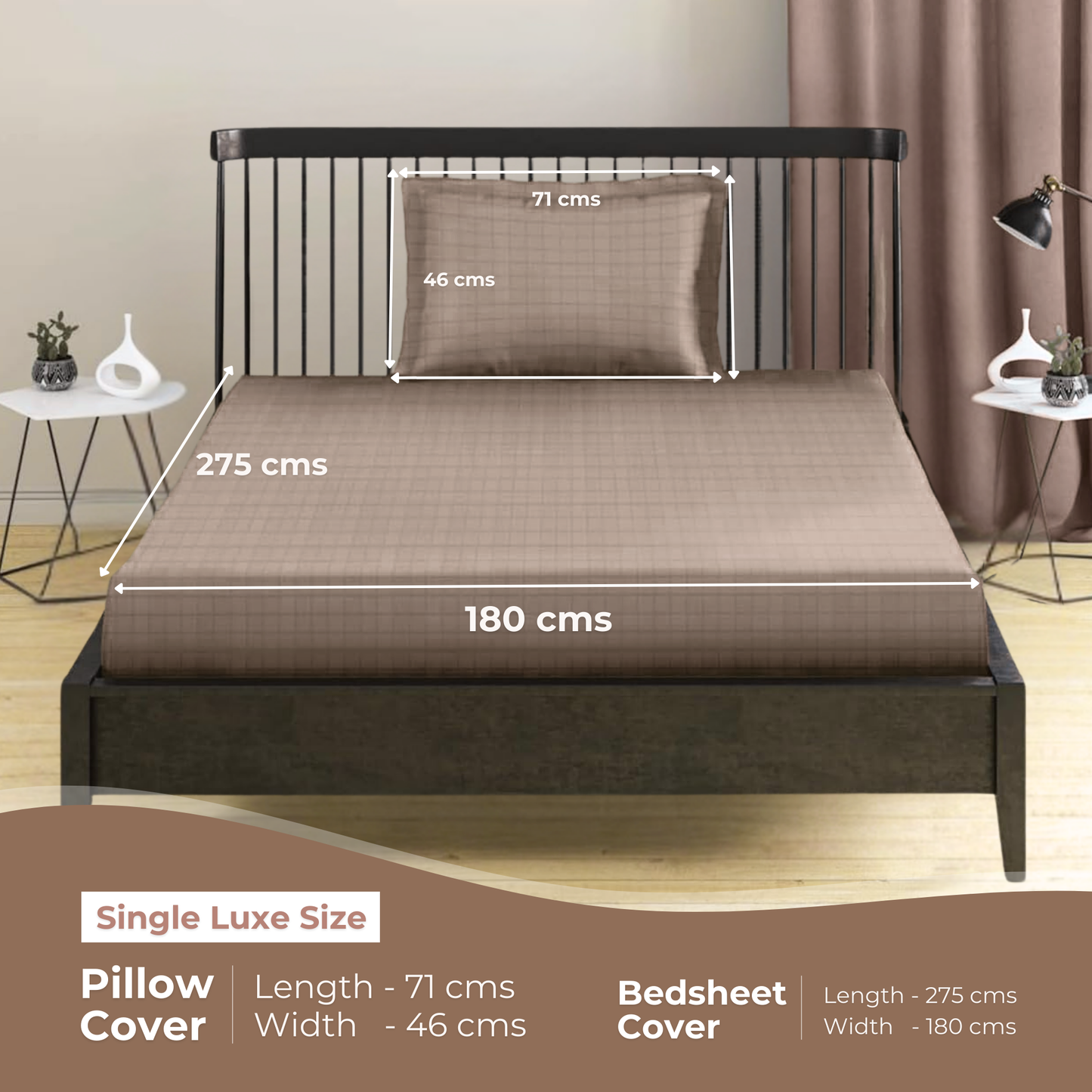 Single Luxe - 275cmx180cm