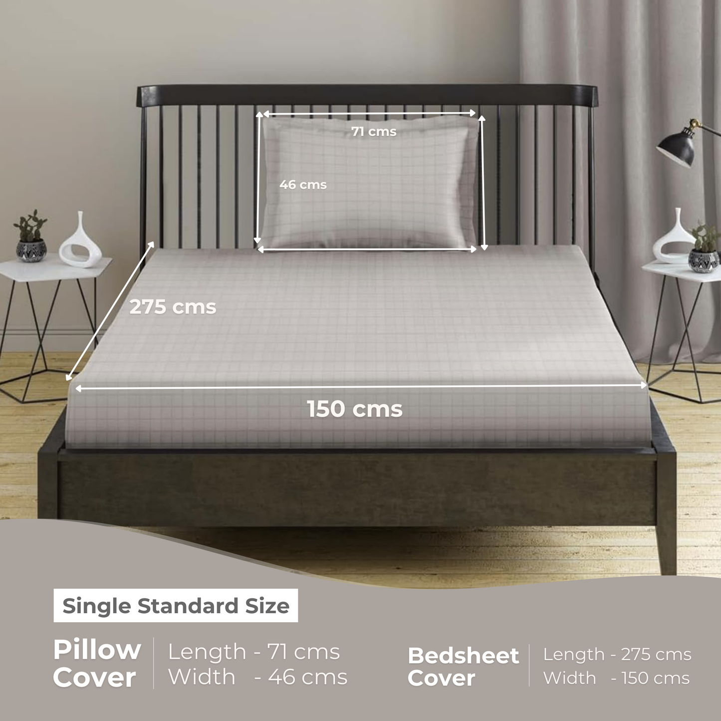 Single Comfort - 275cmx150cm
