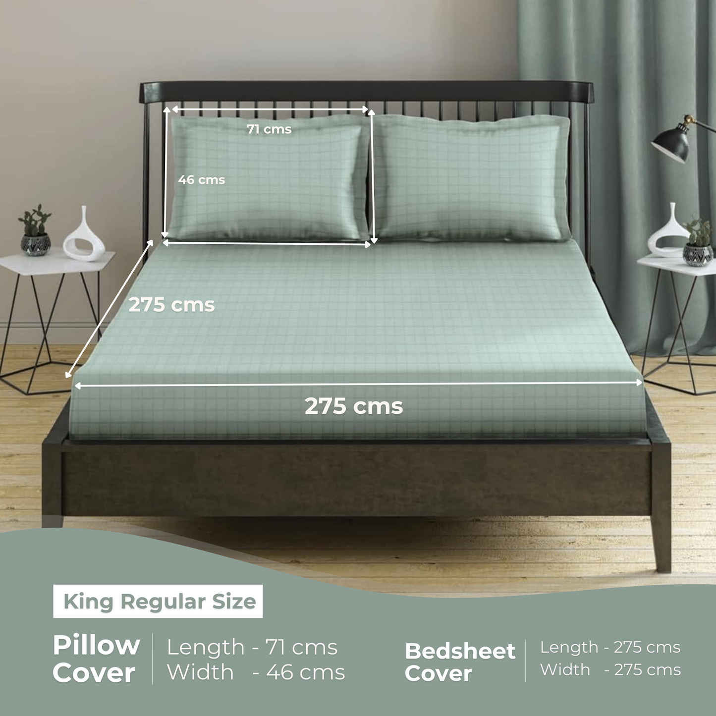 King Regular - 275cmx275cm
