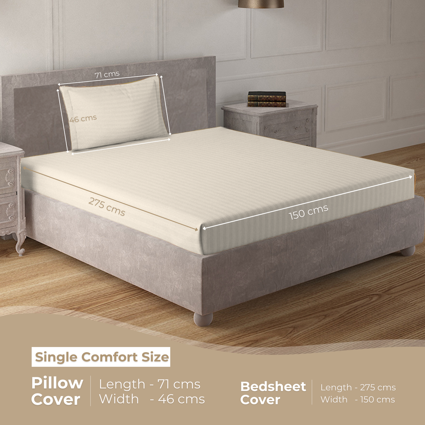 Single Comfort - 275cmx150cm