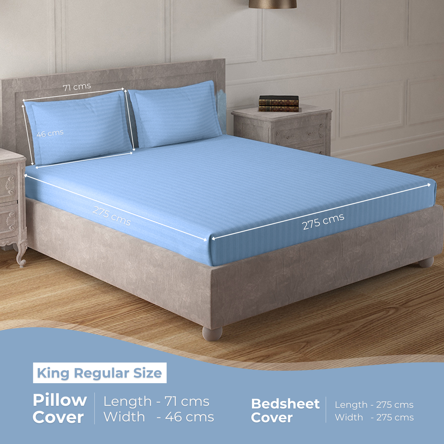 King Regular - 275cmx275cm