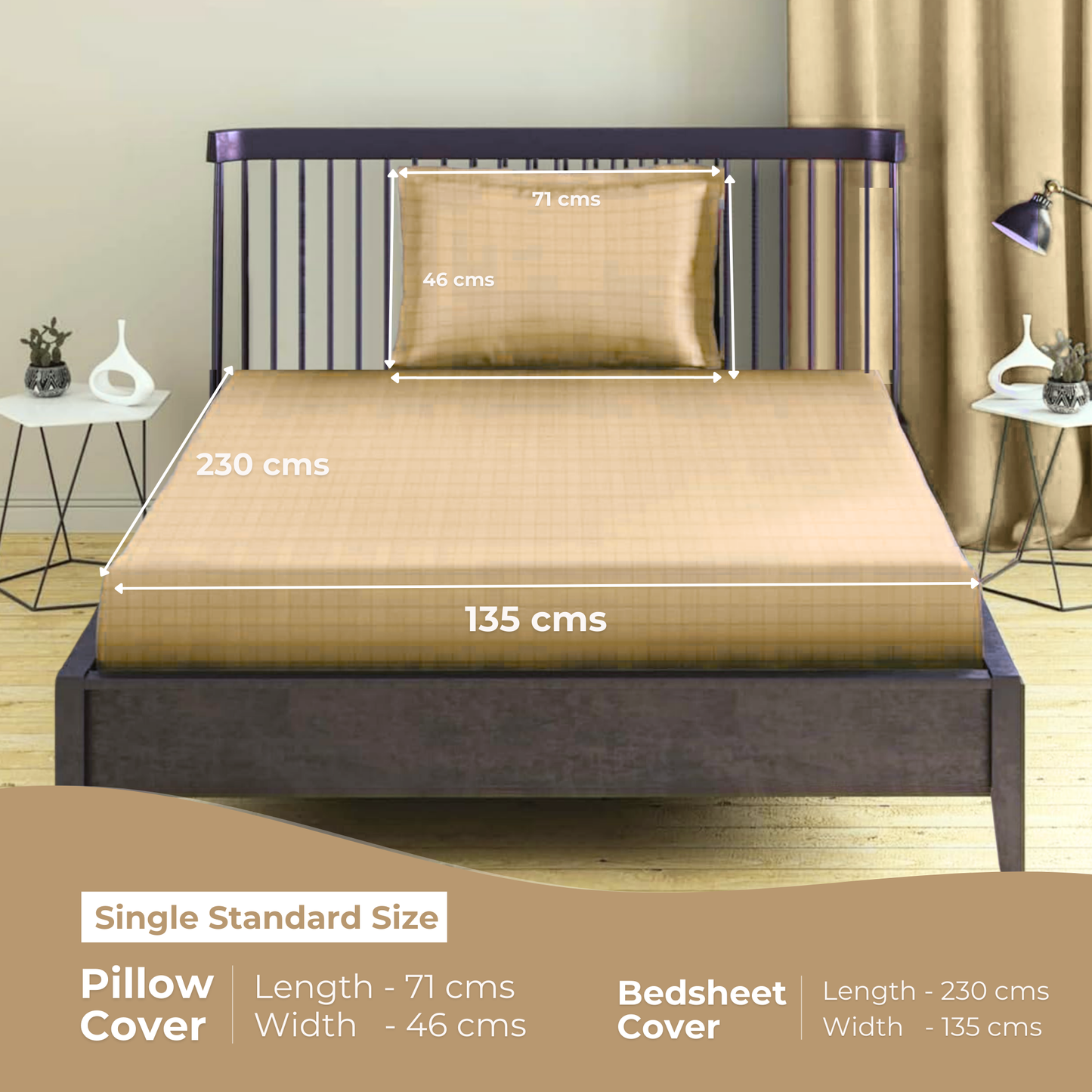 Single Standard - 230cmx135cm