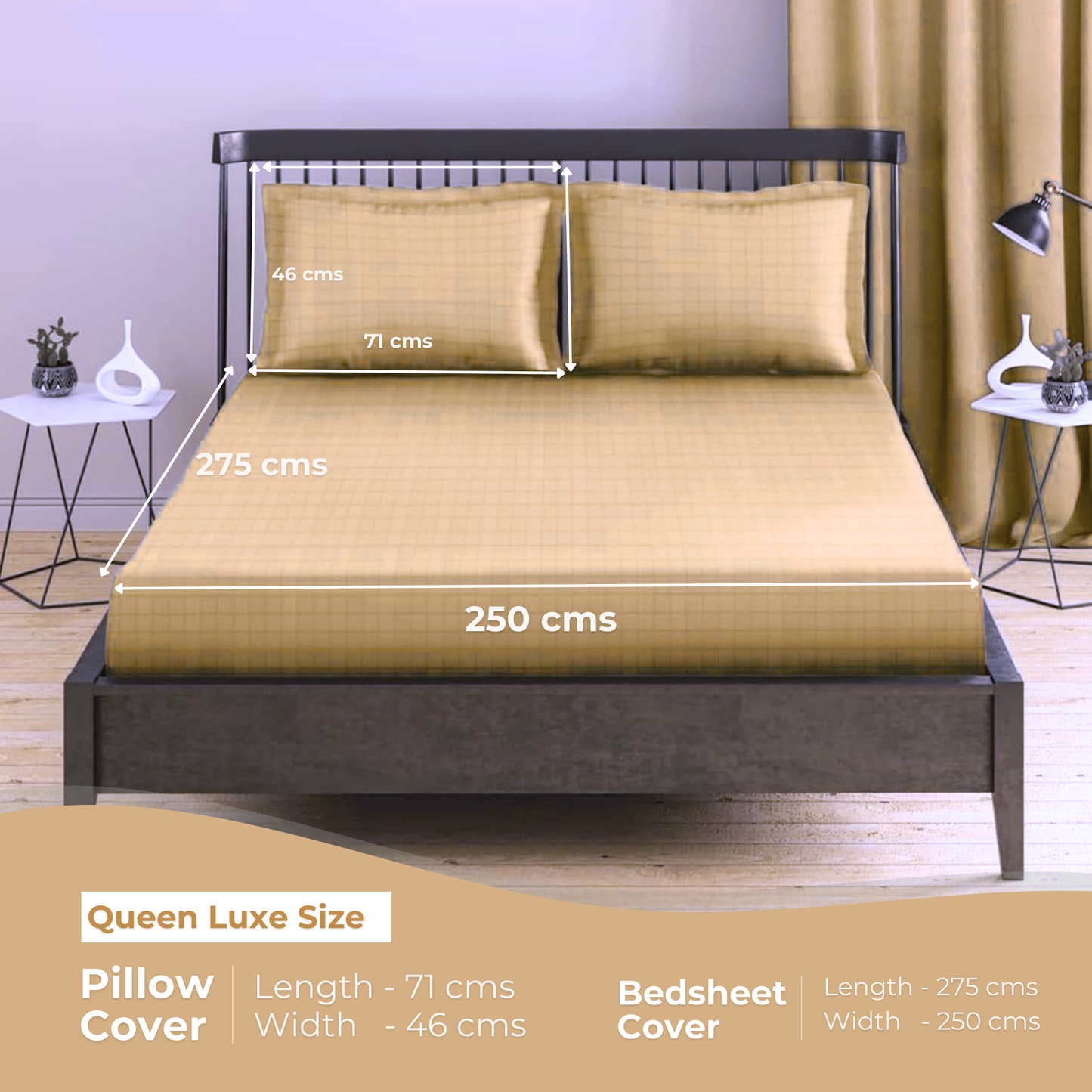 Queen Luxe - 275cmx250cm