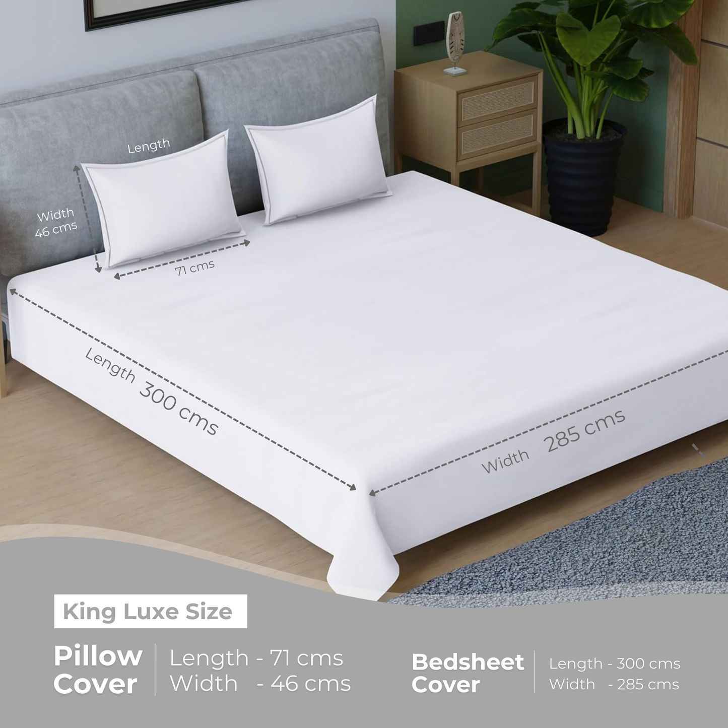 King Luxe - 300cmx275cm