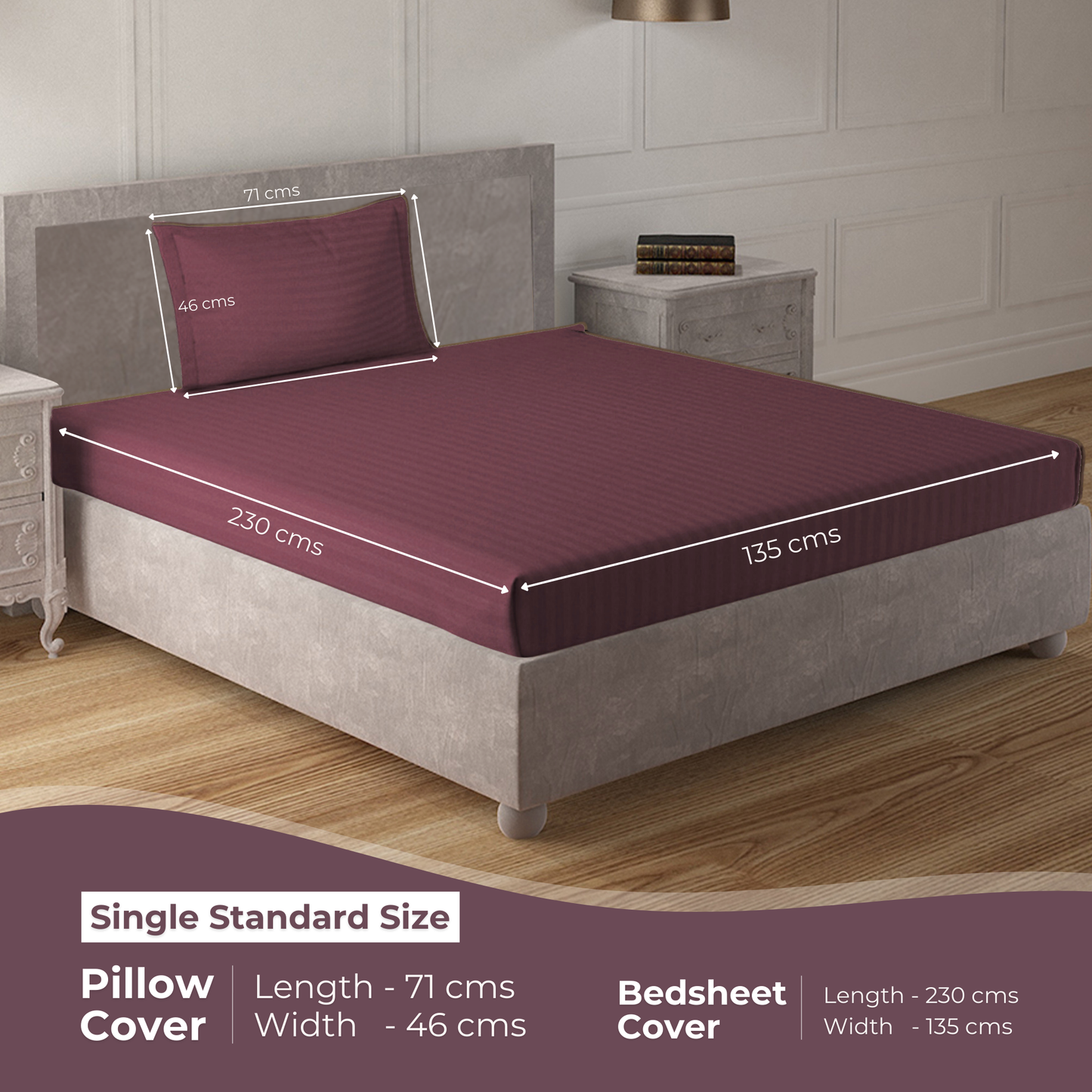 Single Standard - 230cmx135cm