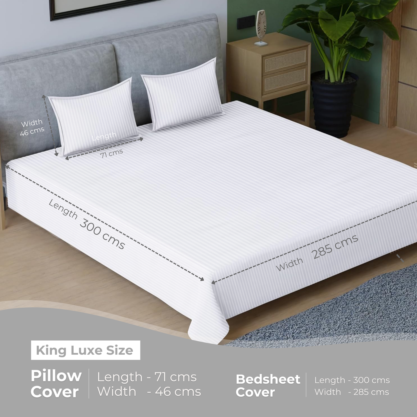 King Luxe - 300cmx275cm