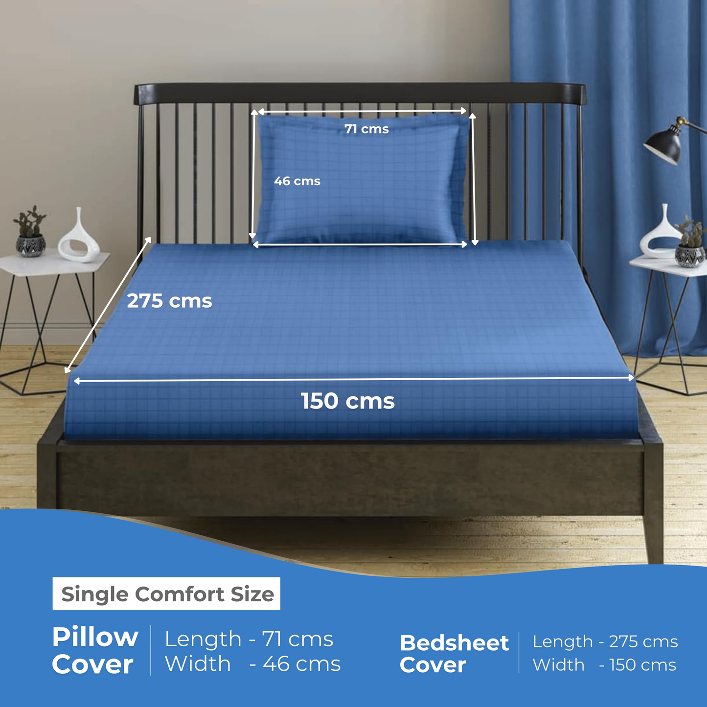 Single Comfort - 275cmx150cm