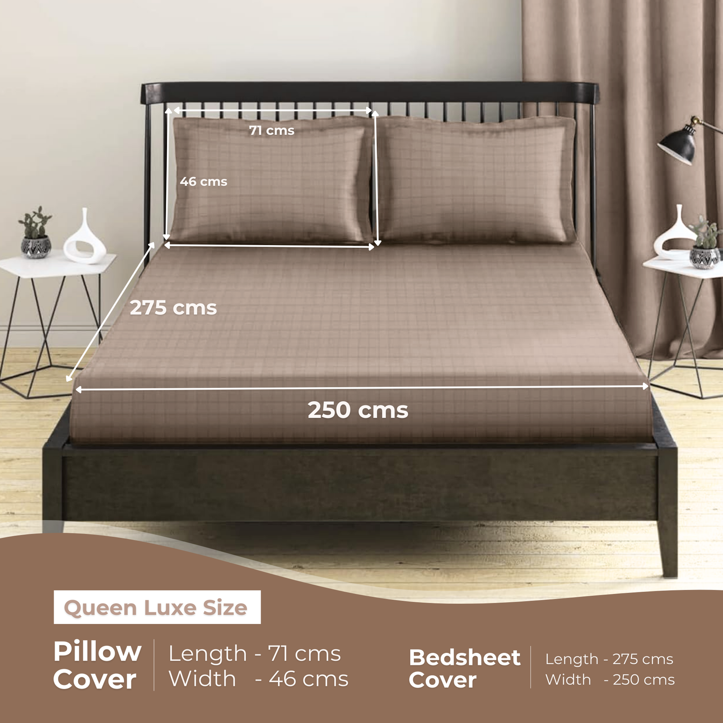 Queen Luxe - 275cmx250cm