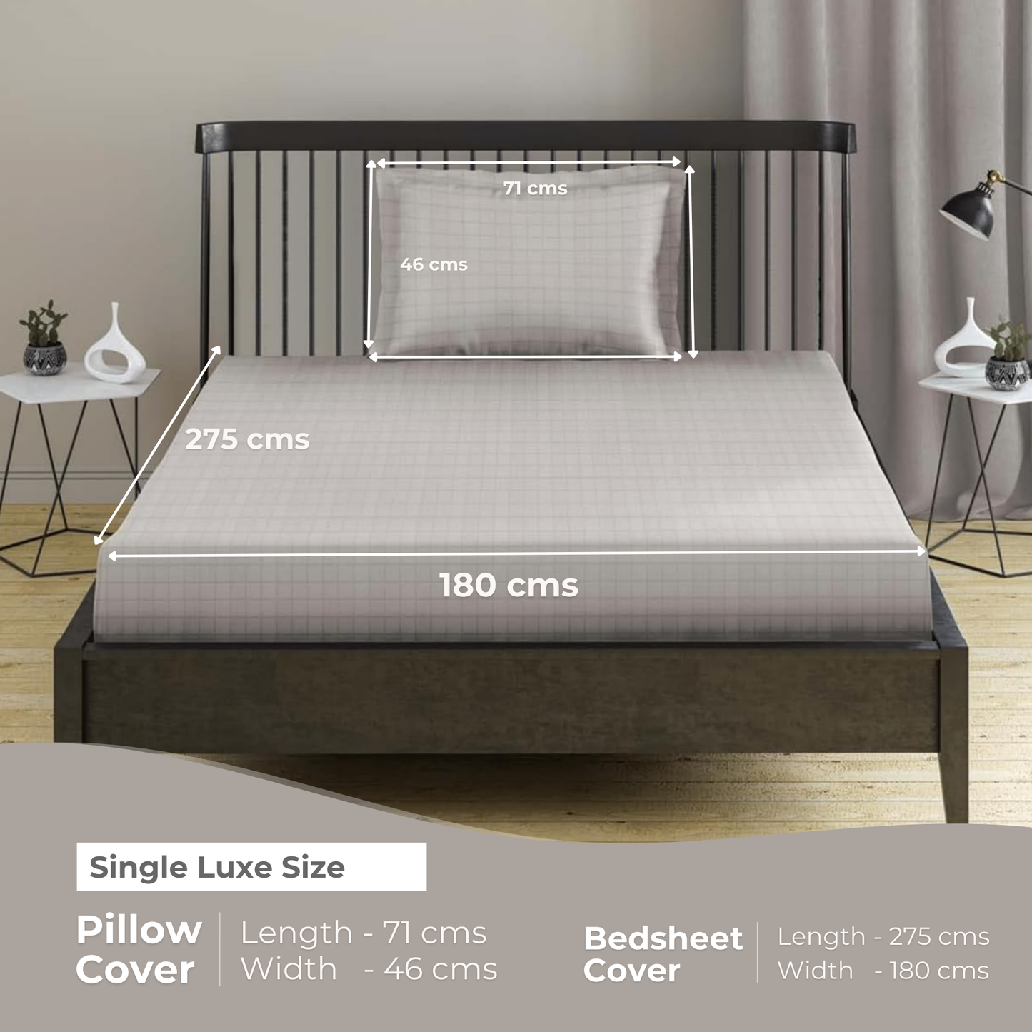 Single Luxe - 275cmx180cm
