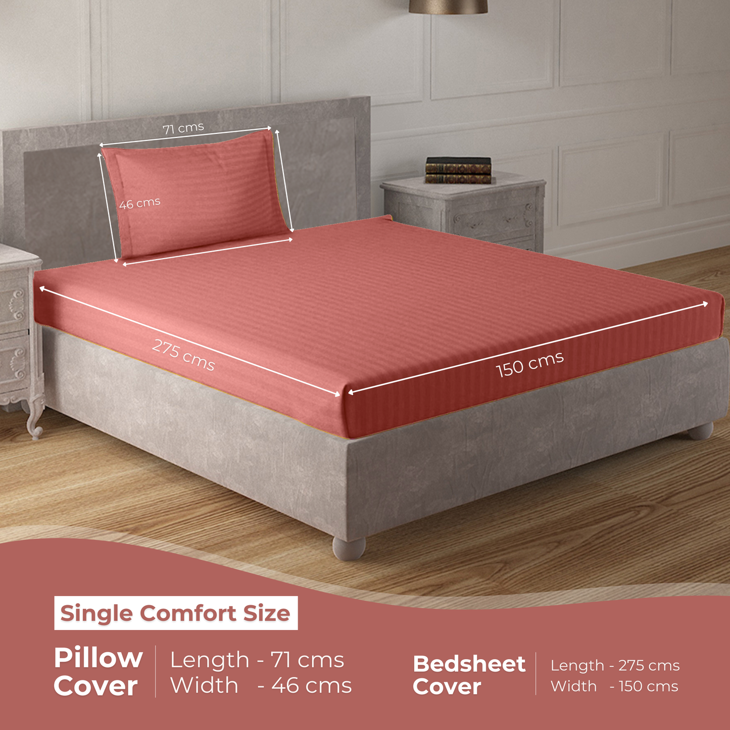 Single Comfort - 275cmx150cm