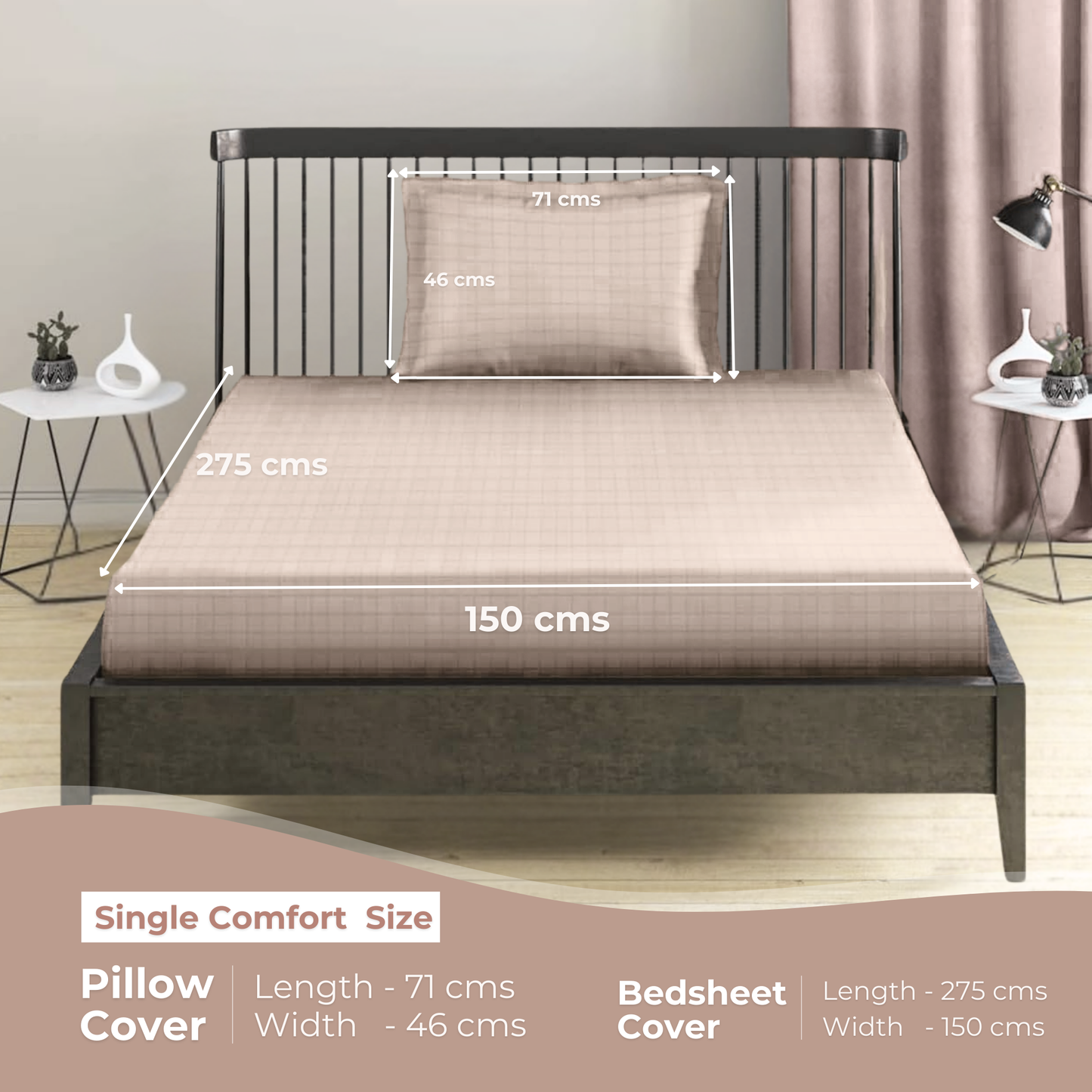 Single Comfort - 275cmx150cm