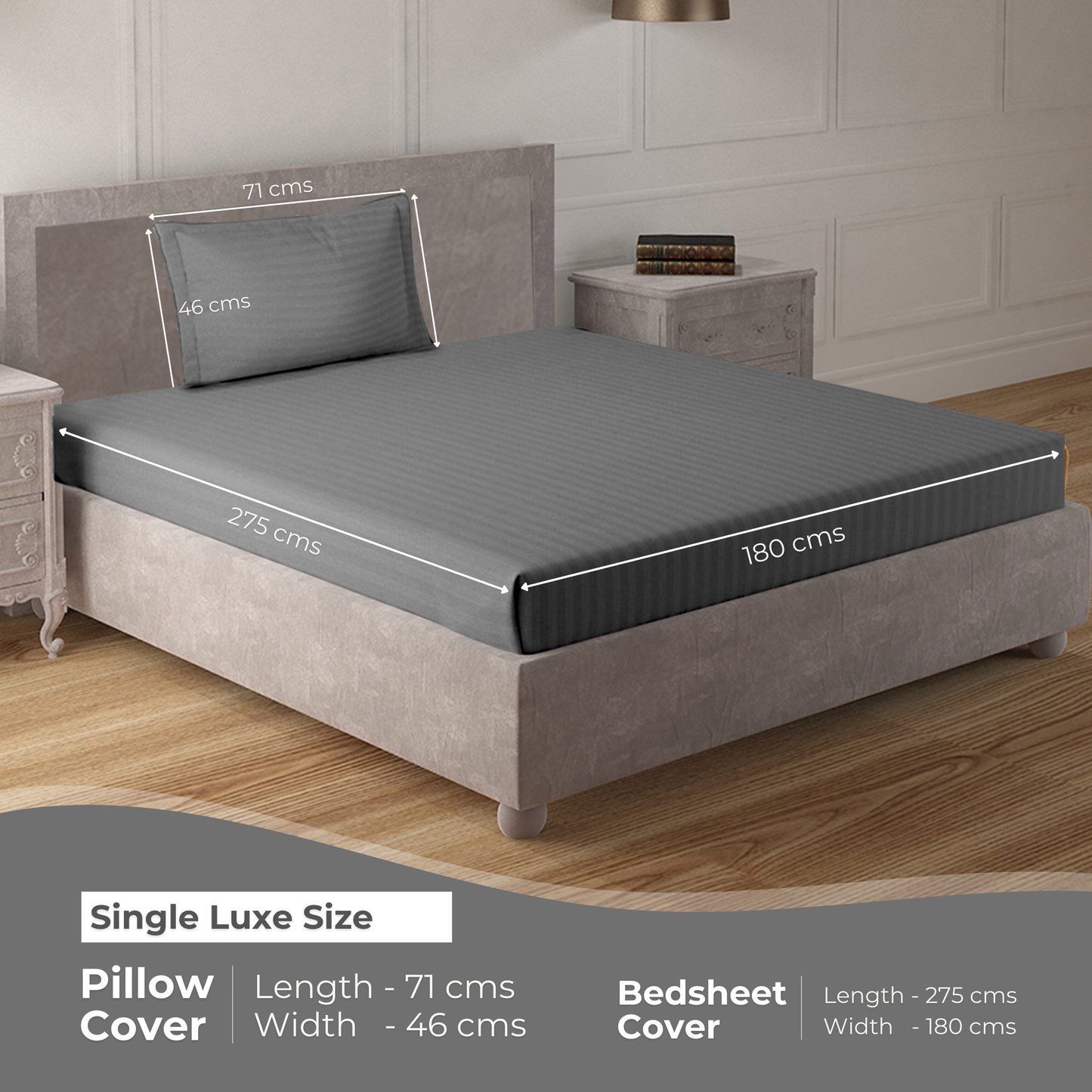 Single Luxe - 275cmx180cm
