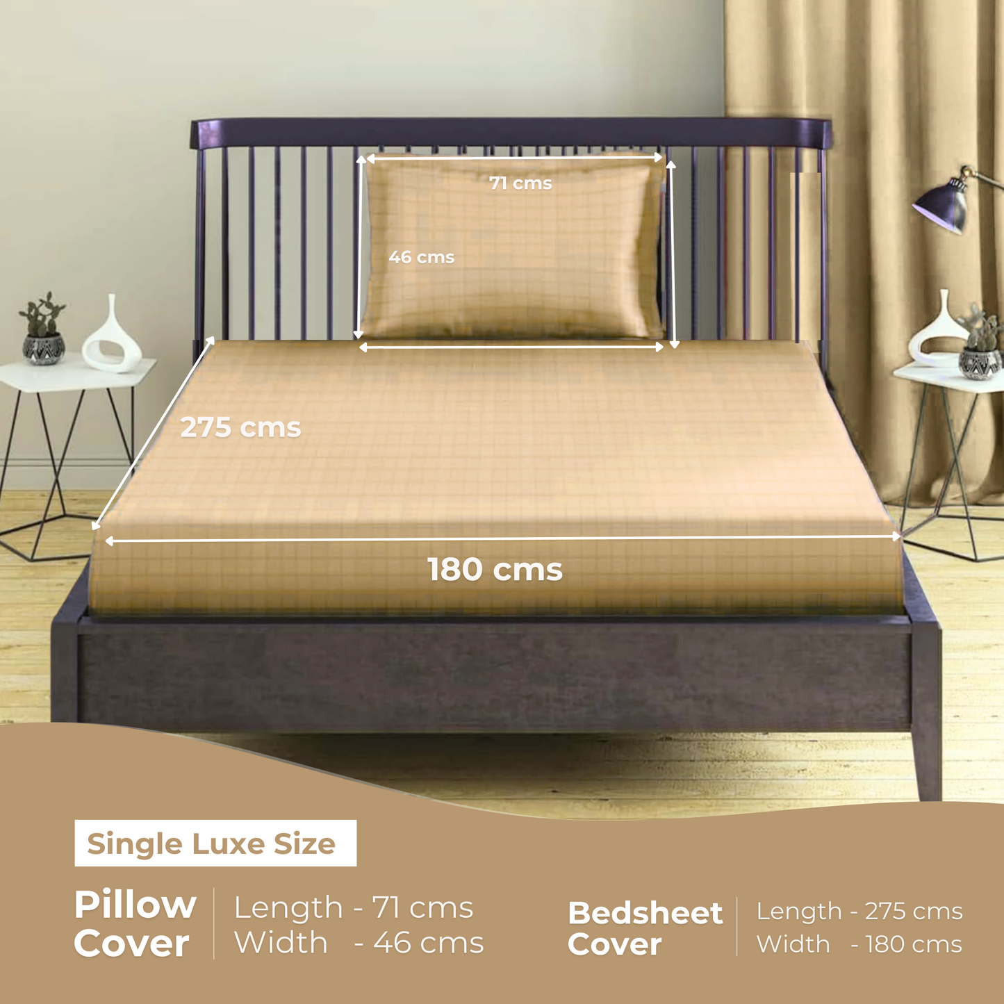 Single Luxe - 275cmx180cm