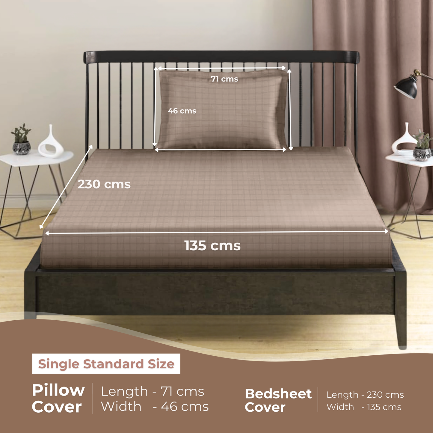 Single Standard - 230cmx135cm